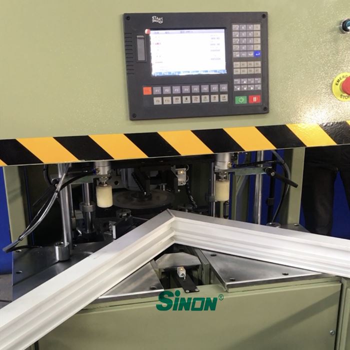 UPVC Window Corner Cleaning Machine 2
